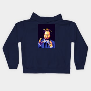 Ancient Aliens wpap pop art Kids Hoodie